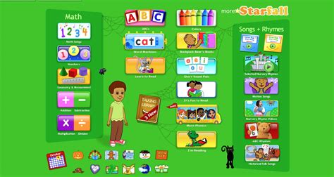 Learning about word families is a. Starfall Games To Play For Free Learn to Read with Phonics ...