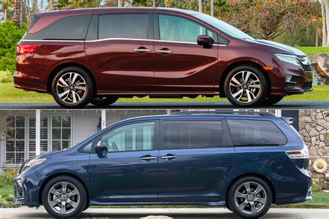 Crossovers won most popularity contests, but that only encouraged manufacturers to push the limits of technology, performance, and safety within their lines of minivans. 2019 Honda Odyssey vs. 2019 Toyota Sienna: Which Is Better ...