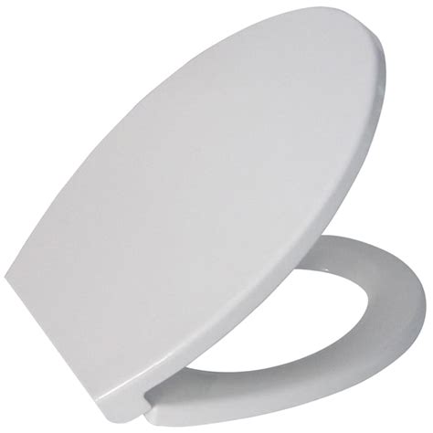 Jacuzzi White Elongated Slow Close Toilet Seat In The Toilet Seats