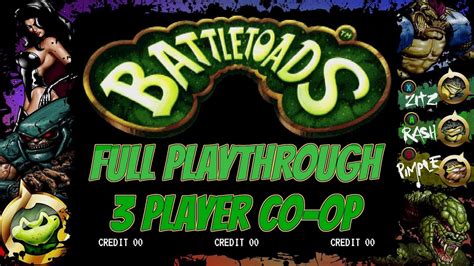 Battletoads Arcade 3 Player Co Op Xbox One Rare Replay Youtube