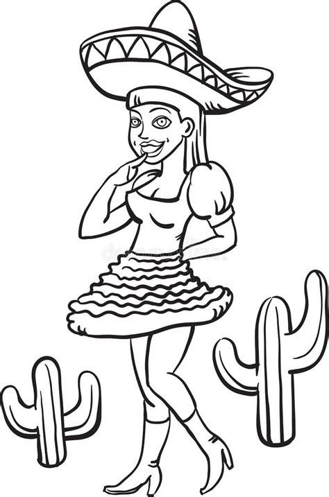 cartoon mexican girl stock illustrations 2 825 cartoon mexican girl stock illustrations