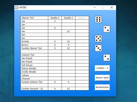 Kniffel vorlage (excel vorlage) mit automatischer berechnung der ergebnisse. Kniffelblock Zum Ausdrucken / Kniffel Spielanleitung Pdf ...