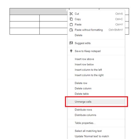 Nov 30, 2020 · syntax. google docs - Can I split cells within a table? - Web ...