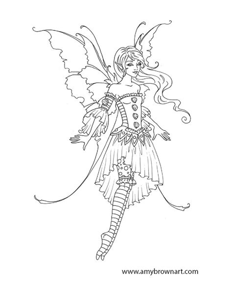 Printable Adult Coloring Pages Fairy Coloring Home