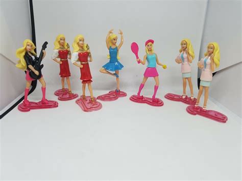 Mini Barbie Dolls On Stand Mix Of Figures Including Spares Ebay