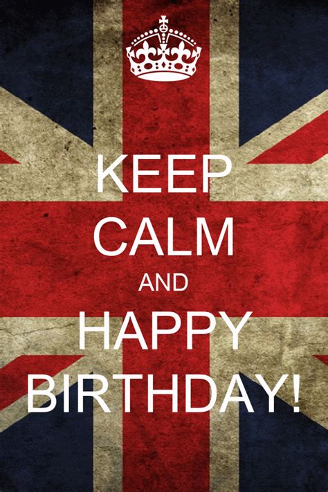 Keep Calm And Happy Birthday Poster Kim Keep Calm O Matic