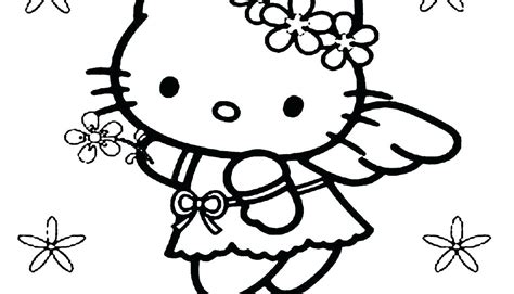 Hello Kitty Mermaid Coloring Pages at GetColorings.com | Free printable