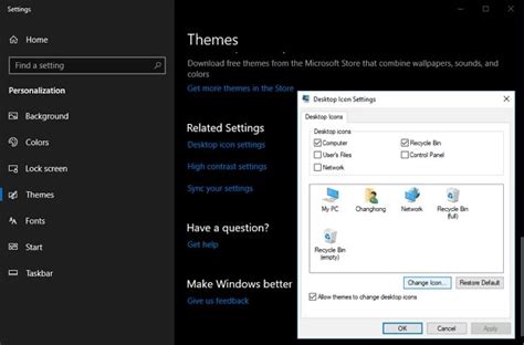 Where Is Desktop Icon Settings In Windows 7 Fitnessplm
