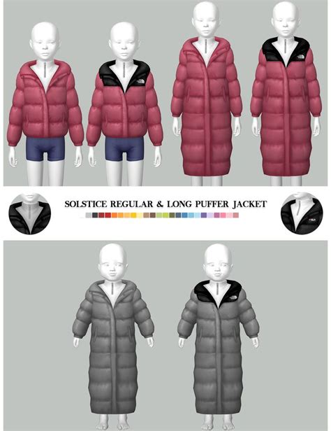 Solstice Jacket By Nucrests Nucrests On Patreon Sims 4 Game Mods