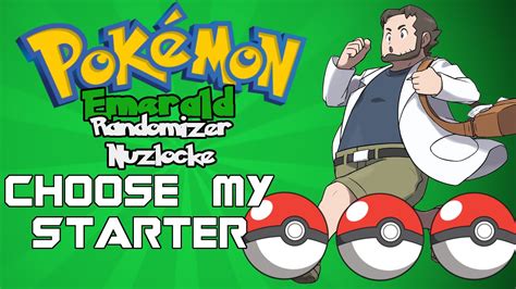 Pokémon Emerald Randomizer Nuzlocke 0 Choose My Starter YouTube