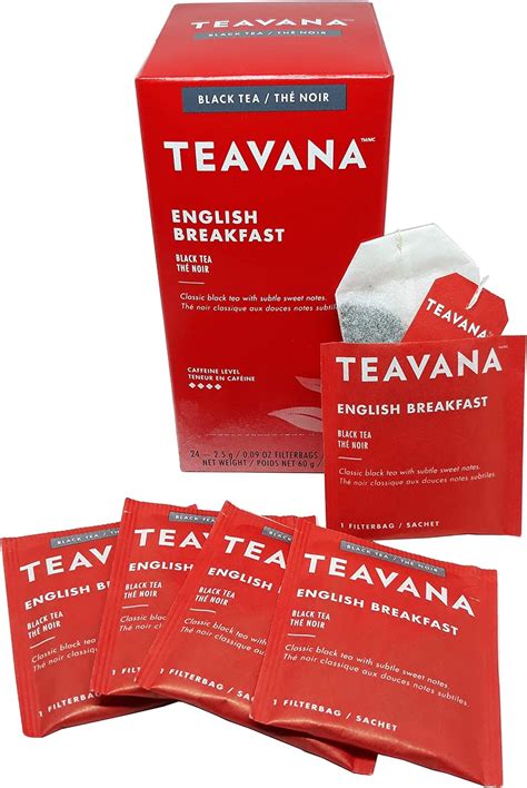 Starbucks Teavana English Breakfast 24 Sachets 24 Tea Bags