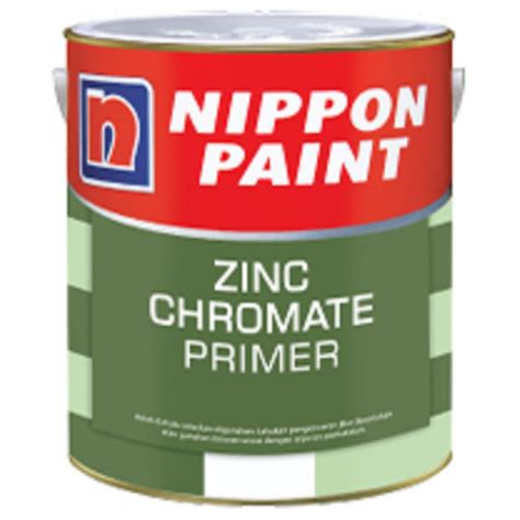Jual Nippon Zinc Chromate Primer Grey Green 5kg Cat Dasar Besi Meni