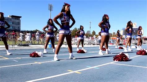 Sc State University Cheerleaders At North Carolina Aandt 2016 Youtube
