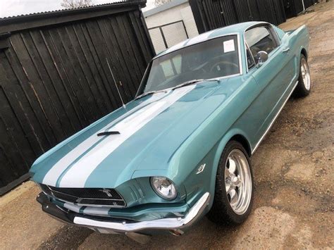 1965 Mustang Fastback 289 V8 Rare Dynasty Green For Sale Car And