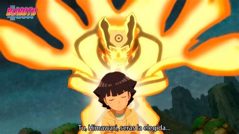 Naruto Escolhe Himawari Para Herdar A Kurama Boruto Youtube