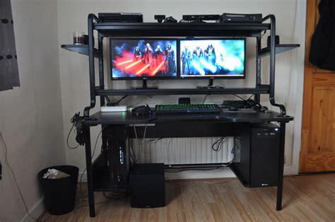 Ikea desk drawer budget pc build. fredde - Google Search | Ikea gaming desk, Computer setup ...