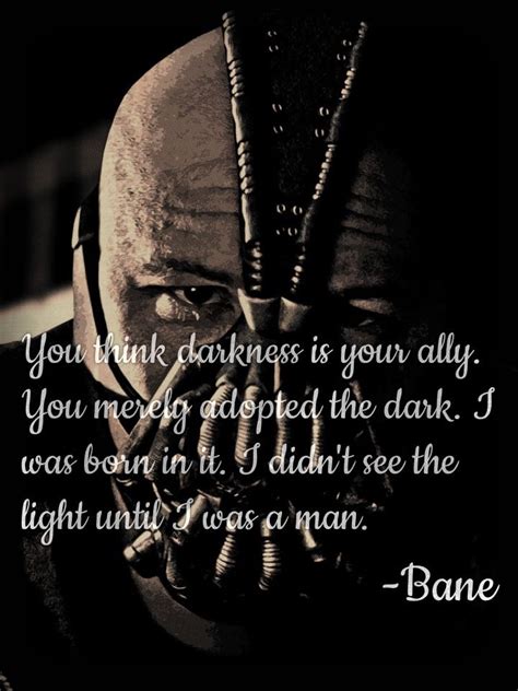 Quotes By Bane Batman The Dark Knight Rises The Dark Knight Trilogy