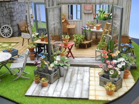 You can experience the version for other devices running on your device. 【特別販売】Sweet Garden カフェ＆フラワーショップ（ジオラマ製作キット） | cobaanii mokei工房