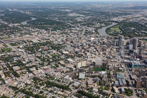 Aerial Photo | West End, Winnipeg