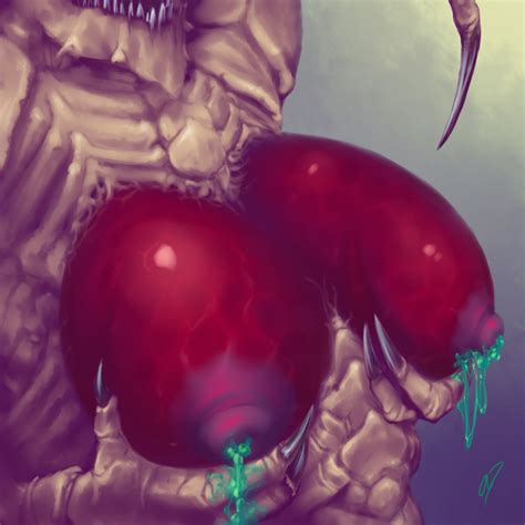 Rule 34 2012 Alien Antar Dragon Breasts Brown Claws Close Up Female Lactation Nipples Solo