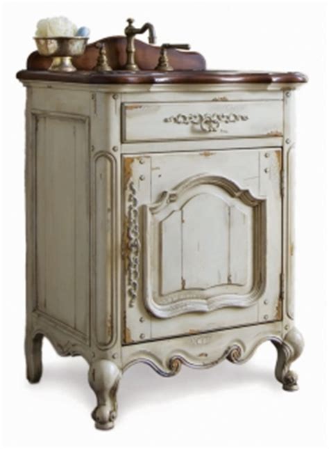 Antique bathroom vanities come in a different selection of styles, sizes and several of marble countertops. Antique White Bath Vanities and the Cottage Style Bathroom