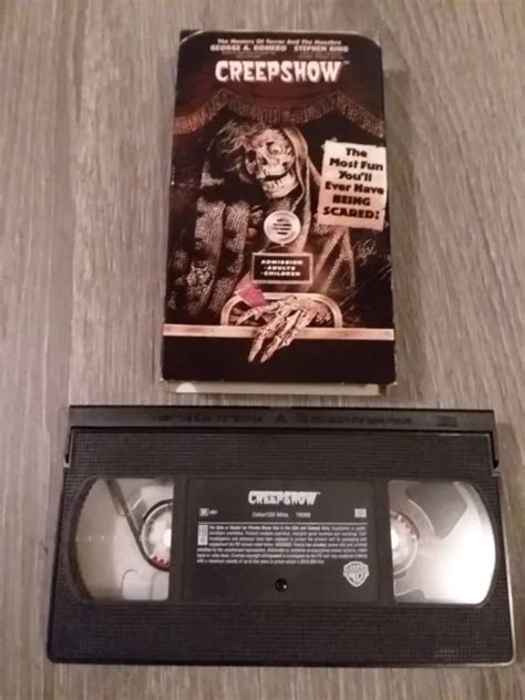Creepshow Vhs Romero Stephen King Cult Classic Vintage Horror 1982 2