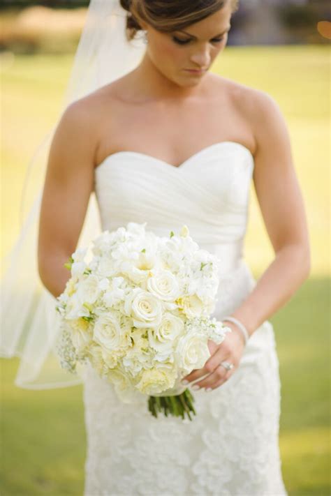 Wedding bouquets with white roses hrdrangeas. White Rose, Hydrangea, Sweet Pea Bridal Bouquet