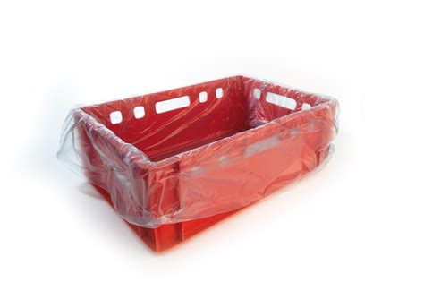 Hdpe Meat Bag For E2 Crates 650450x650mm 10my Blue Dirocco Trading Ltd