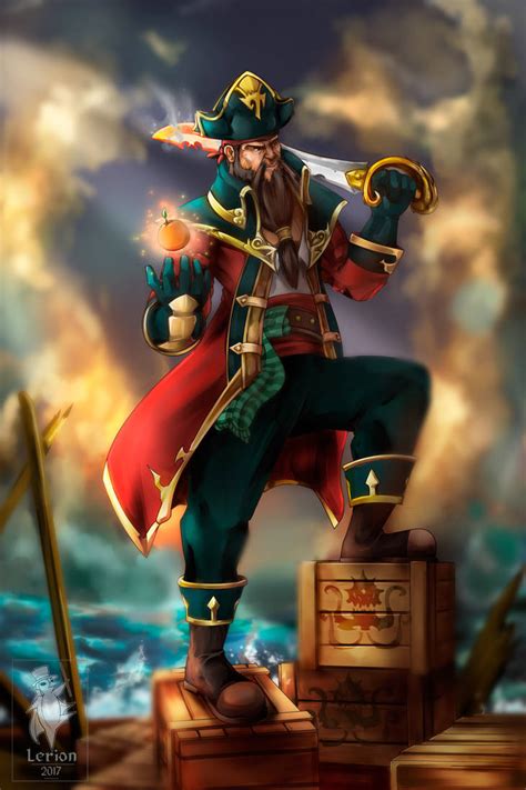 captain gangplank by lerionproject on deviantart