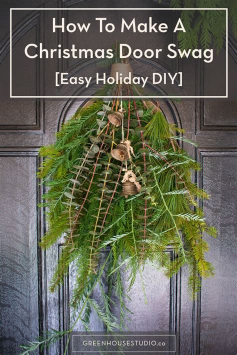 Diy Christmas Swags For Front Door Christmas Tree Lots Scandi