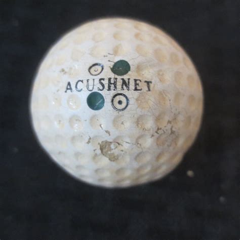 Green Ray Acushnet Vintage Golf Ballcut Ebay