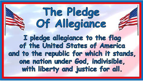 Pledge of allegiance challenge accepted!!! Pledge of Allegiance / Overview
