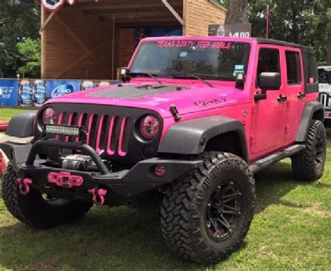 2013 Jeep Wrangler Unlimited Pink In The Woodlands Tx