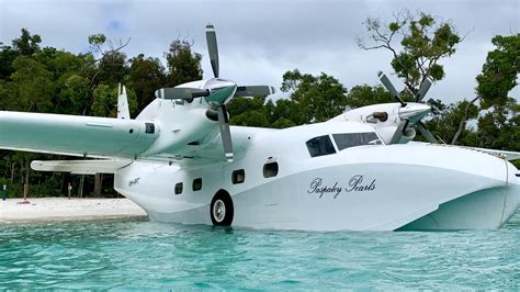 Whitsundays Flying Boat Tours Offer Seat On The Grummond Mallard The Courier Mail