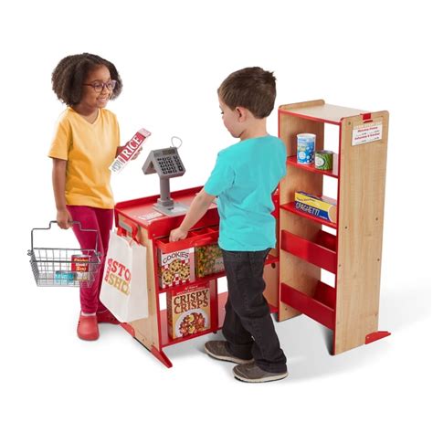 Melissa And Doug Deluxe One Stop Shop Play Store Set Christmas Sale At