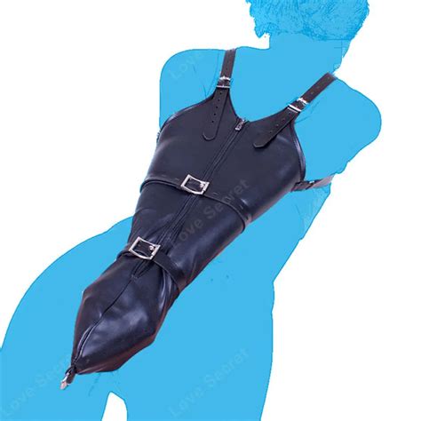Aliexpress Com Buy Pu Leather Over Shoulder Arm Binder Slave Fetish