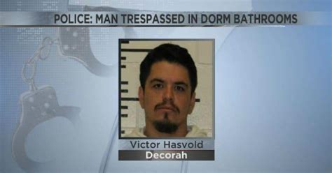 decorah police registered sex offender trespassed in dorm bathrooms showers news