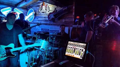 Log cabin, a house built from logs. The Eddie Testa Band at The Cabin, Freehold, NJ - "Play ...