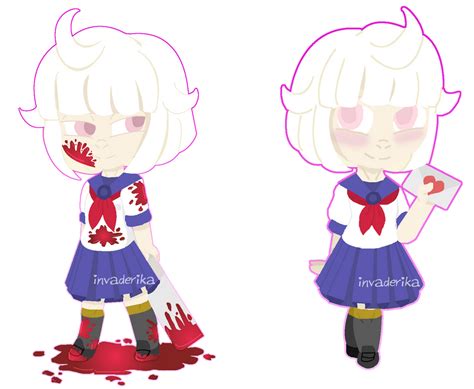 Yan Sim Oc Little Miss Yandere By Invaderika On Deviantart