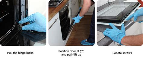 how to easily clean between oven glass panels