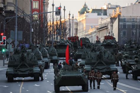 Victory Day Russia Parades Tanks And Missiles On Streets Of Moscow