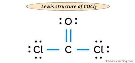 Lewis Structure Of COCl2 With 6 Simple Steps To Draw