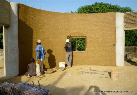 Nigerians Are Building Fireproof Bulletproof And Eco Friendly Homes With Plastic Bottles And Mud