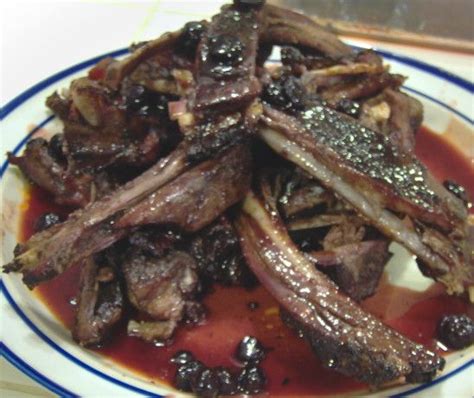 Hot And Sticky Venison Ribs With Brew Berry Bbq Sauce Recipe