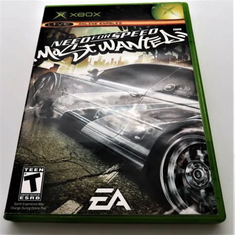 NEED FOR SPEED Most Wanted ORIGINAL Microsoft Xbox Game Complete W Manual PicClick