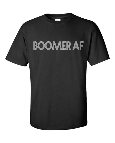 boomer af funny unisex adult short sleeve t shirt ebay