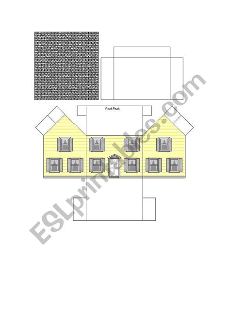 It has a live 3d tubey soundstage that will have you wondering where the band is playing inside your home! My 3D house - ESL worksheet by gurpegui
