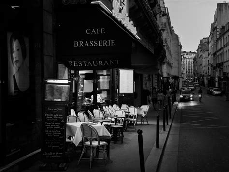 More stock photos from jokerproproduction's portfolio. Free Images : table, cafe, black and white, road, street ...