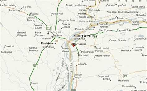 Guía Urbano De Ciudad De Corrientes