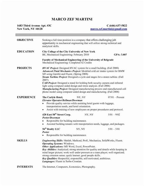 Put these together with a resume built from one of our engineering resume samples and you'll be showing a prospective. Electrical Engineer Resume Example New Electrical Engineer Resume Objective | Engineering resume ...